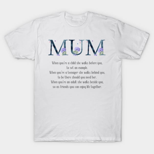 Mother's Day UK T-Shirt by Mistywisp